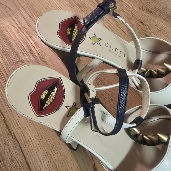 Gucci red carpet edition platform heels size 36.5 used once only - Picture 9 of 15